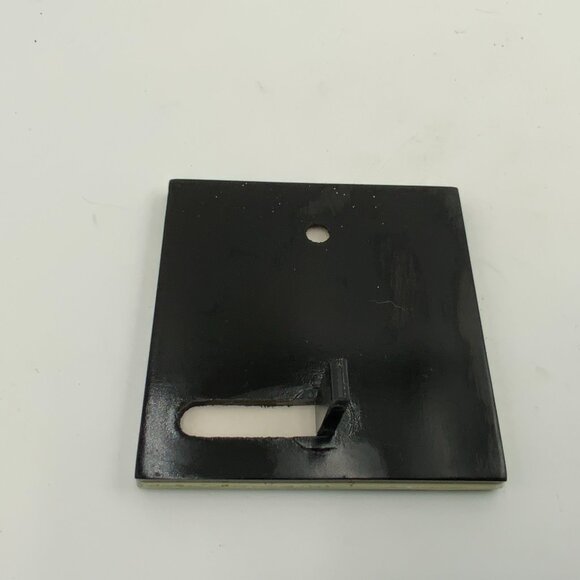 Hand Painted Texas Bluebonnet Flowers Square Ceramic Tile Raised Details - Picture 7 of 8